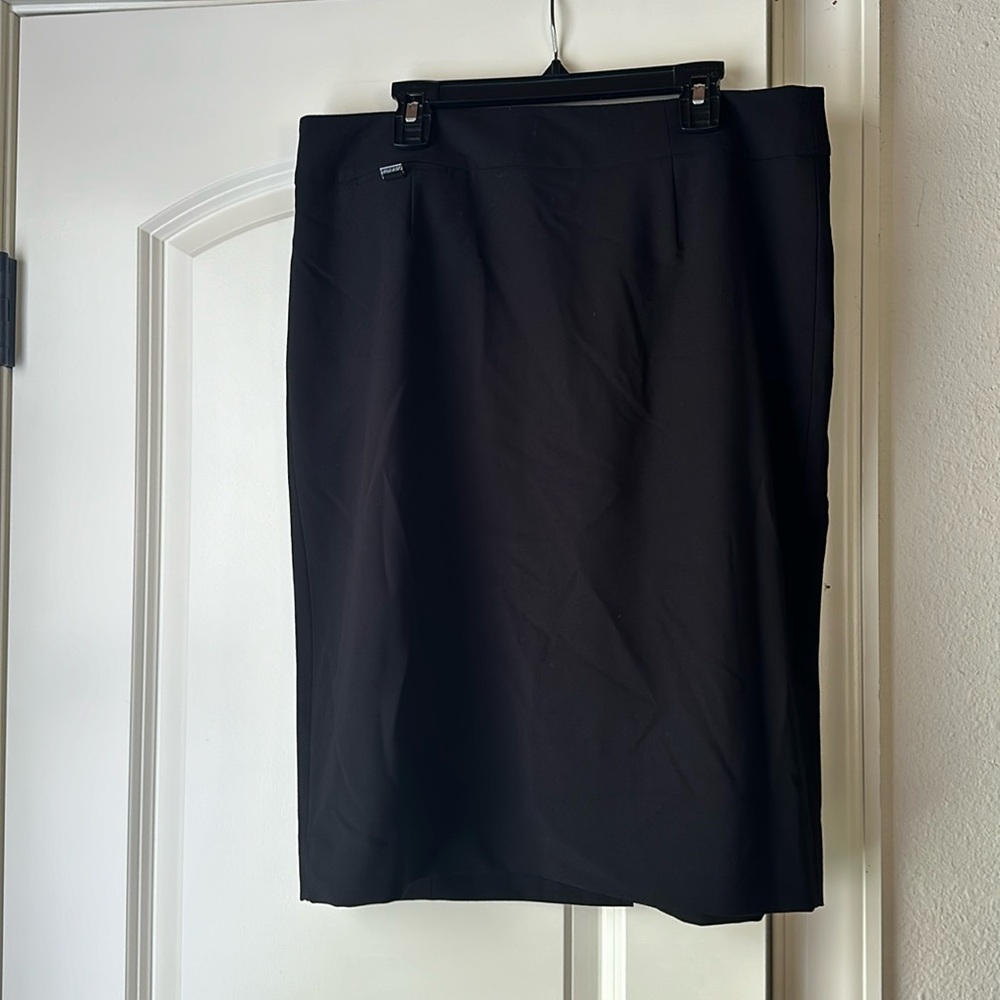 Calvin Klein Black Pencil Skirt
